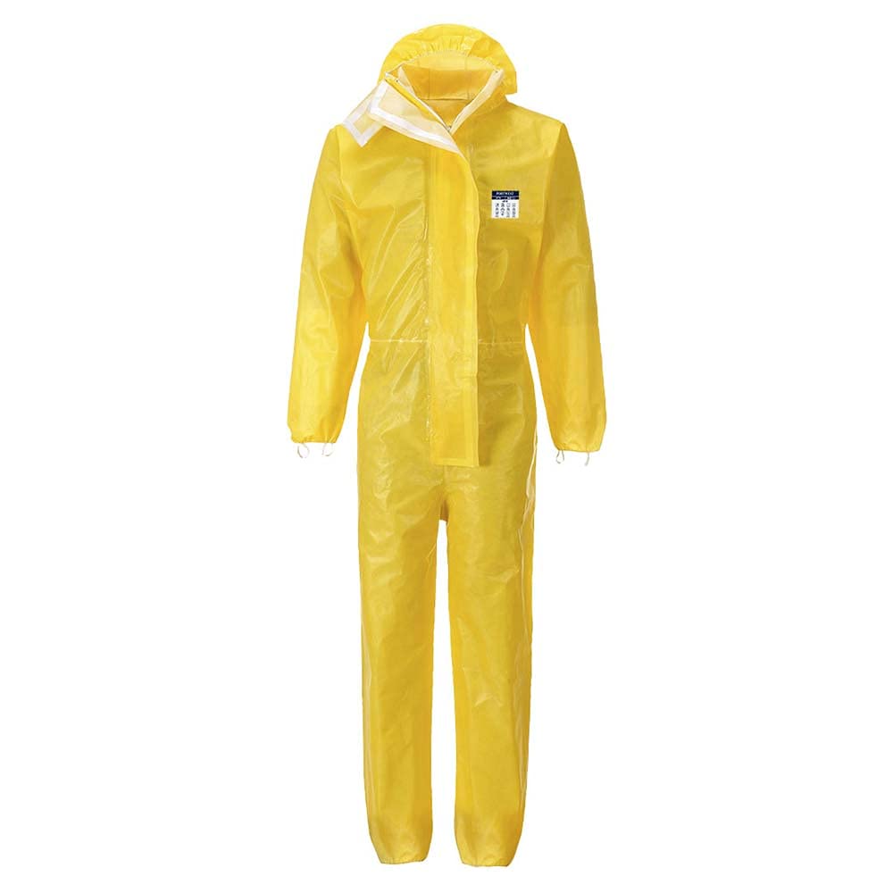 Portwest Mono Biztex Microporous 3/4/5/6, Tamaño: M, Color: Amarillo, ST70YERM