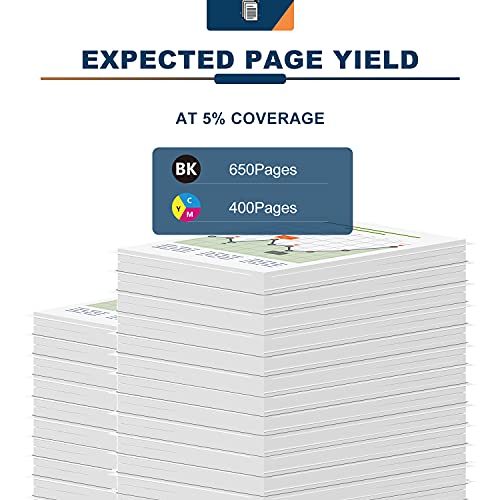 Ankink-4x-Capacity-63XL-Ink-Cartridges-Black-and-Color-Combo-Pack-Replacement-for-HP-Ink-63-XL-Officejet-3830-4650-4652-4655-5200-5252-5255-5258-Envy-4520-4512-Deskjet-1112-2132-3630-3632-Printer-HP63 | A2Z Shop