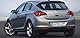 MTC Fußmatten für Opel Astra J ab Bj. 2009 bis 2015, passgenau, rutschfest, Absatzschoner aus PVC, Verankerungsbefestigungen, schwarz, Schwarz
