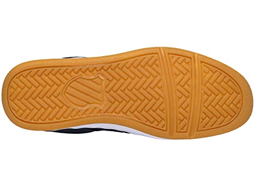 K-Swiss Men's City Court Sneaker, Navy/White/Gum, 10.54