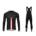 Produktbild UGLY FROG Radtrikot Set Winter Herren Langarm Fahrradtrikot + Fahrradbekleidung 3D Gepolsterte Hosen Thermo Radsport Anzüge