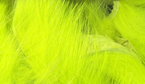 Hareline Fly Tying Magnum Rabbit Strips - Wide Rabbit Fur Strip Material for Streamers, Pike, Musky & Saltwater Flies