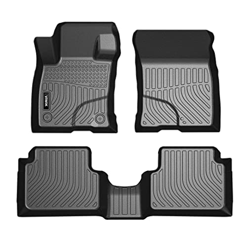 Viwik Floor Mats For 2022-2023 Maverick(Does Not Fit Hybrid Models), Car Mats All Weather Custom Floor Liners Full Set Include 1St And 2Nd Row Front & Rear, Automotive Floor Mats Tpe Black #TOP14