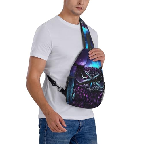 Mochila Sling Backpack Negra para uso urbano miniatura 7