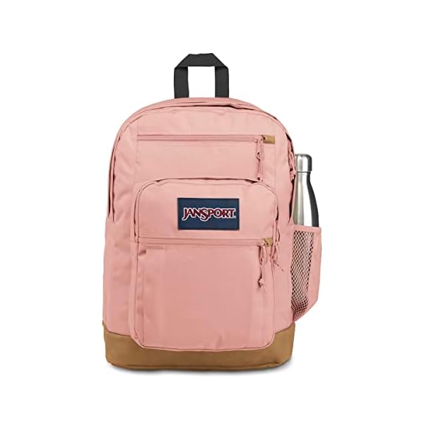JanSport Cool Backpack, with 15-inch Laptop Sleeve - Large Computer Bag Rucksack with 2 Compartments, Ergonomic Straps, Misty Rose