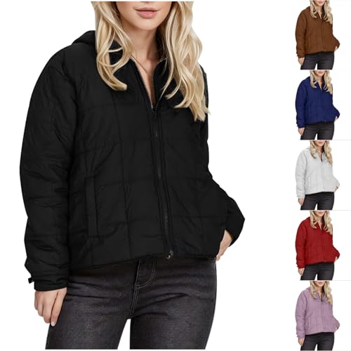 Veste d'hiver décontractée pour femme NZYIHAO matelassée et ample - 2