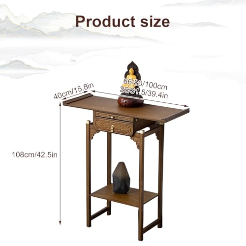Table d'autel pour la spiritualité : coin méditation pour salon - 3