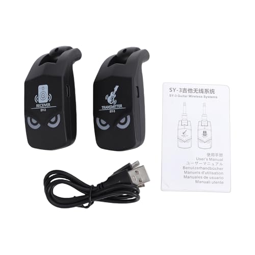 Transmisor Receptor de Guitarra con 4ms Latencia Ultrabaja Jeffergarden Batería 10H