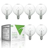 BULBMASTER 25 Watts Scentsy Light Bulb Replacement for 25WLITE Scentsy Full Size Warmer, Candle Wax...