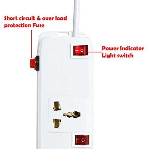 Image of Power Strip 1 'FEDUS Switch Board Extension (LUKO (4 Socket 4 Switch), 4-Meter)