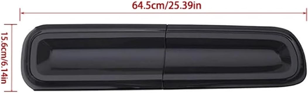 Car Rear Tail Light Lamp Decoration Cover Compatible For Dodg Challenger 2015 Up Taillight Lamp Cover Exter