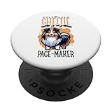Photo Gallery fare jogging con un cane da pastore shetland popsockets popgrip adesivo Photo Gallery fare jogging con un cane da pastore shetland popsockets popgrip adesivo
