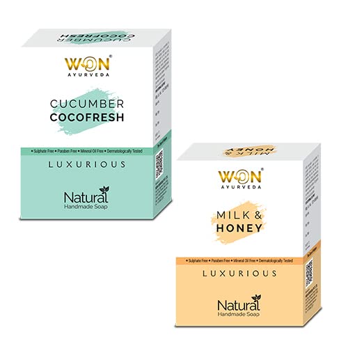 MILK & HONEY with CUCUMBER COCOFRESH HANDMADE LUXURIOUS Soap| Natural Soap