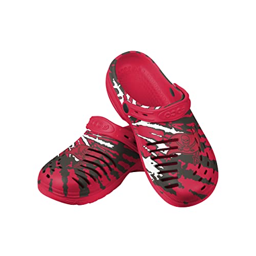 Image of FOCO Mens NFL Team Logo Tie-dye Garden Water Sandals Shoes Slipper Clogs with Strap