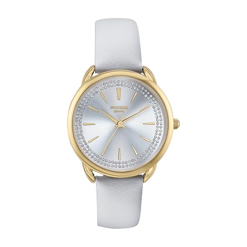 Sonata Poze Analog Quartz Silver Dial Watch for Women