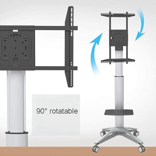 Soporte móvil para TV, carga 140 lbs, 32-65 pulg. miniatura 3