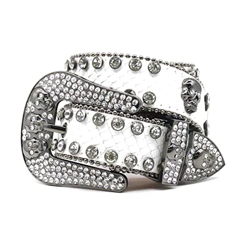 Ceinture homme strass style cowboy pour look denim et soirées