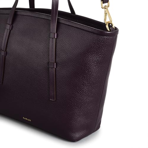 Radley London Bridgewater 2.0 Women's Leather Medium Ziptop Top Handle, Imperial - 4