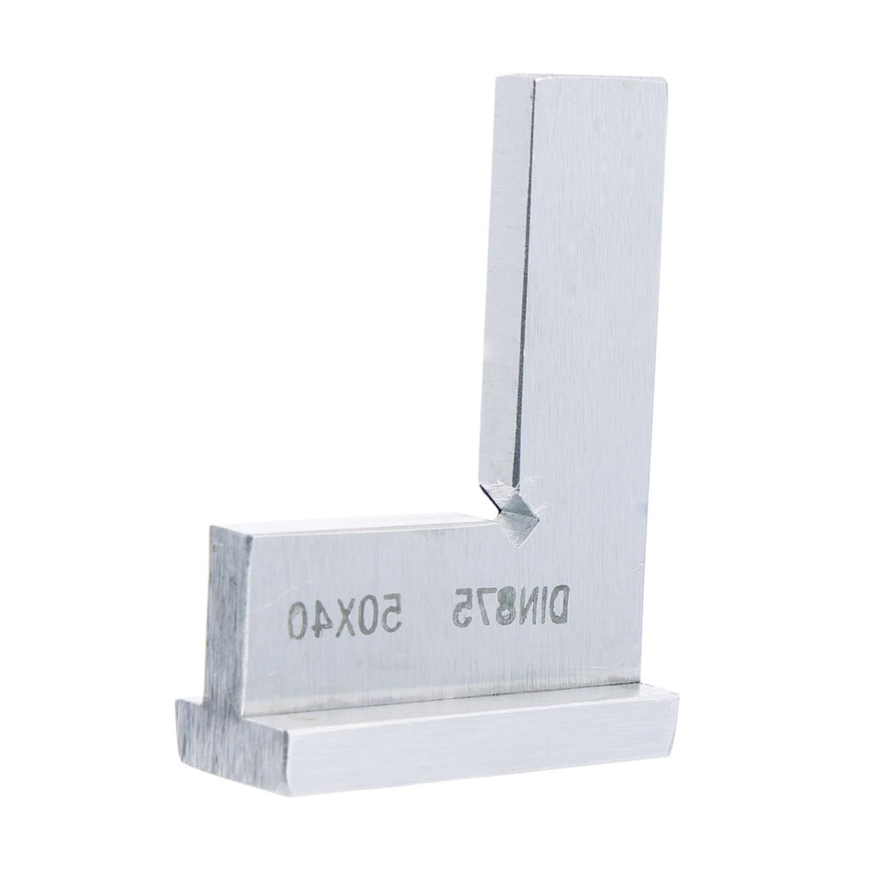 Mikikit 3pezzi Stainless Steel Right Angle Measuring Ruler Strumento Di Misura Accurato Per Falegnameria Righe Incise Resistenti e Superficie Liscia Per Lavori Di Precisione
