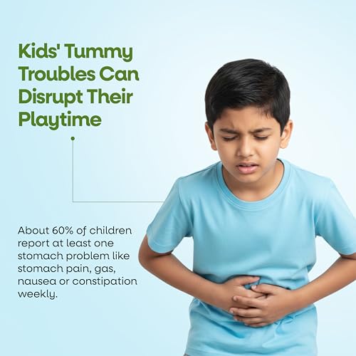 Image of Nature's Way Alive Kids Tummy Soothe Chewable Tablets with Calcium| Gentle Digestive Support for Children | 60 Veg Tablets