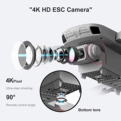 GPS Drohne 5G WiFi FPV Live Video, Drohnen für Erwachsene mit 4K Kamera für Erwachsene, 2000 m… – Bild 3