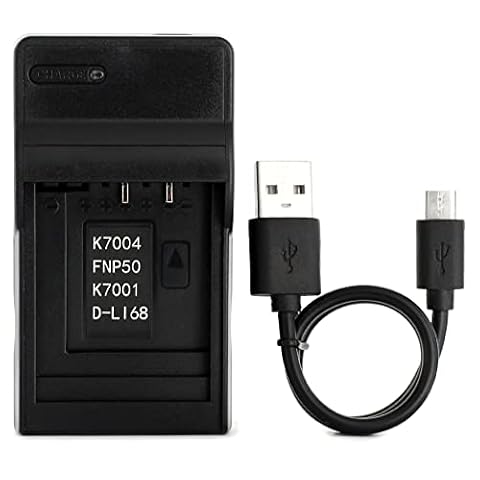Norifon KLIC-7001 USB Ładowarka do Kodak Easyshare M1063, M320, M340, M341, M763, M863, V550, V570, V610, V705 Aparat i nie tylko