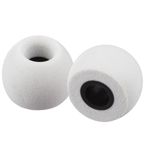 Xcessor Tapones Comodos de Espuma para Auriculares 4 Pares (Juego de 8 Piezas)   Color   Gris