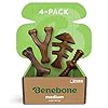Benebone Medium 4-Pack Dog Chew Toys for Aggr...