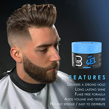 Kit fijador para cabello Level 3 con gel y spray fuerte miniatura 4