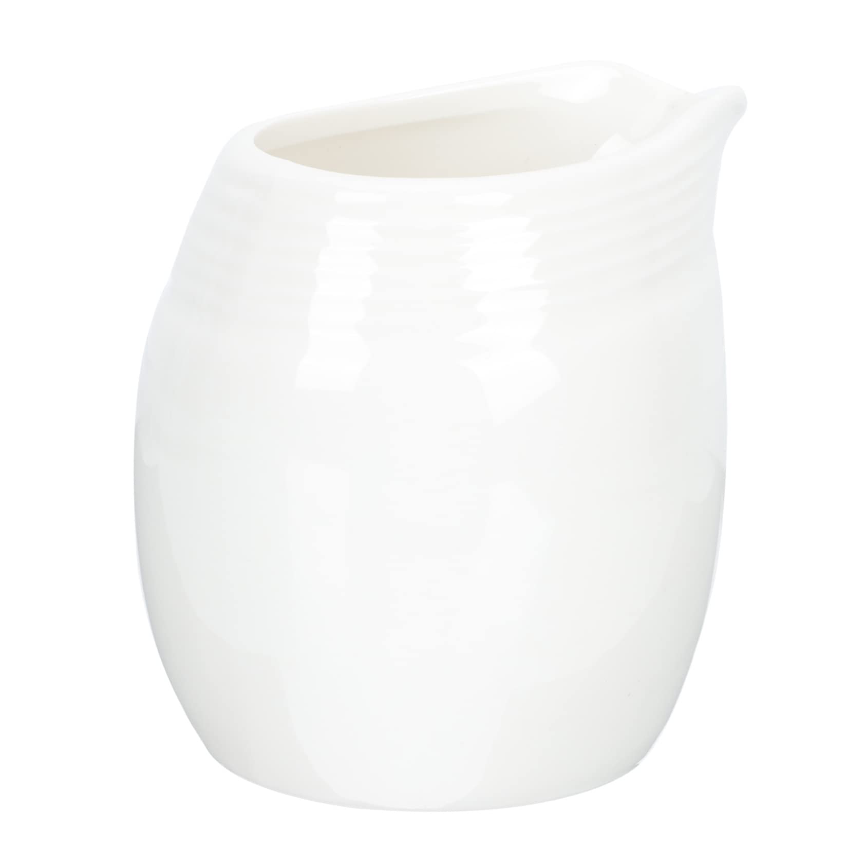 VINTORKY Sauce Boat White Milk Jug Sauce Container Coffee Creamer Pot Espresso Cup Creami Small Creamer Pitcher Terrarium Container Bowl Sauce Milk Jug Ceramic Sauce Jug Ceramics