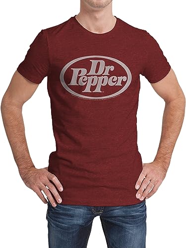 Tee Luv Men's Dr Pepper Oval Logo Shirt3