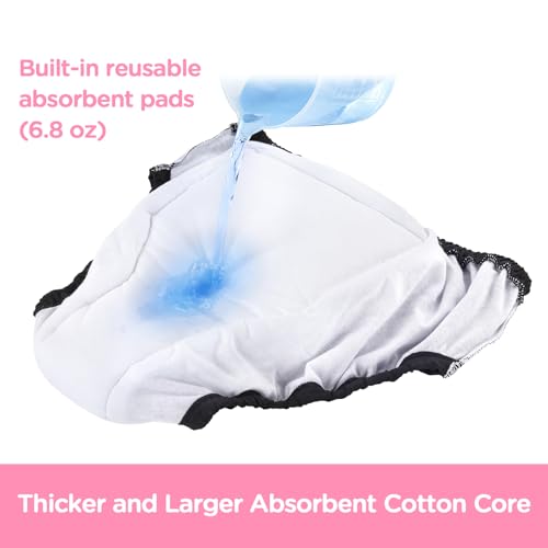 Image of Littleforbig Soft Silky Underwear Comfortable Washable Reusable Primary Comfort Cloth Adult Training Pants