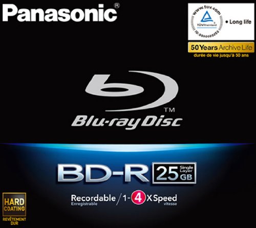 Panasonic LM-BR 25 LDE 12cm Blue-Ray Supporti