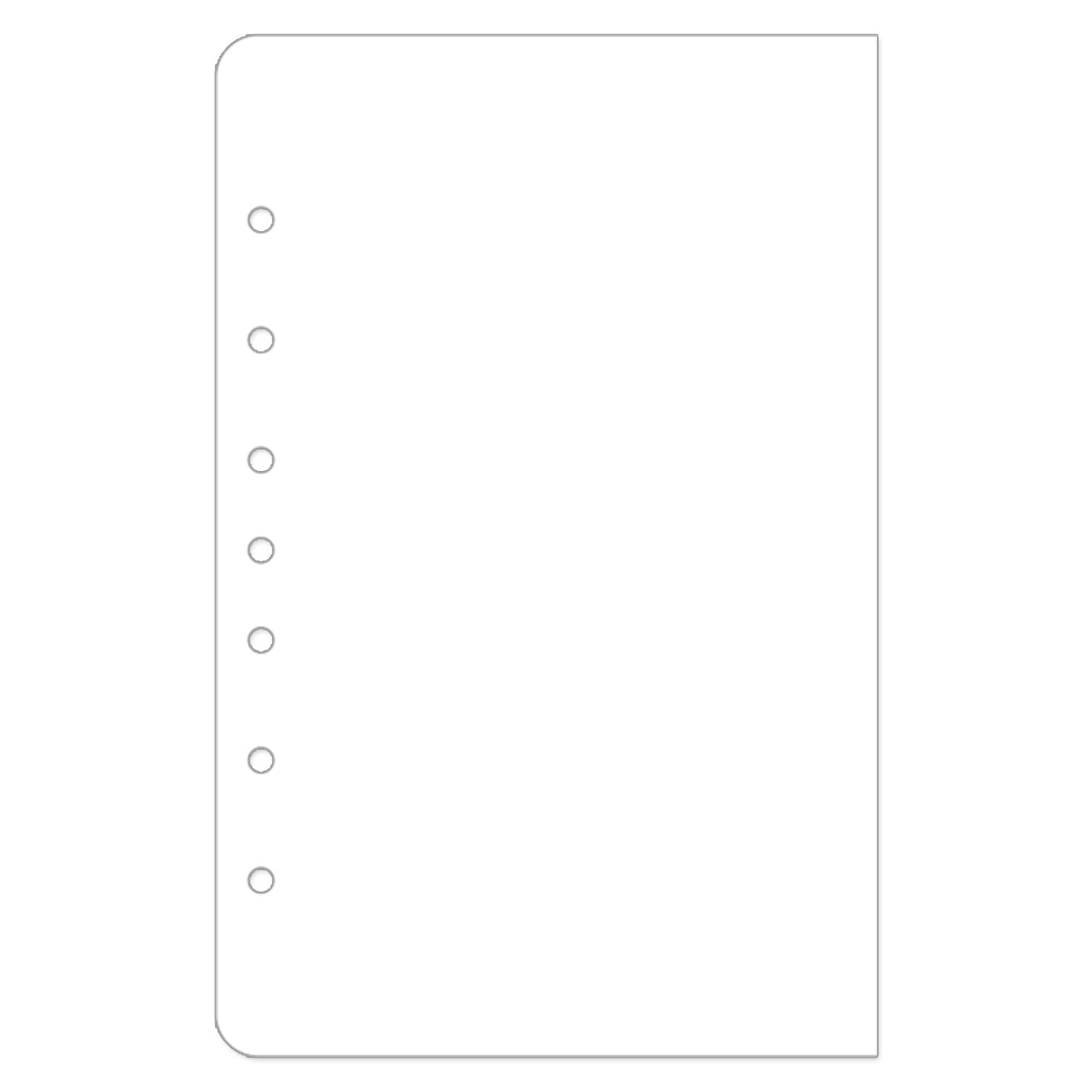 Blanc classique pages blanches – Lot de 200