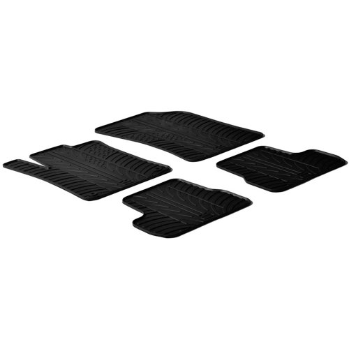 Tapis de caoutchouc Citroen C3 2010-10/2016 sur mesure 4-pièces