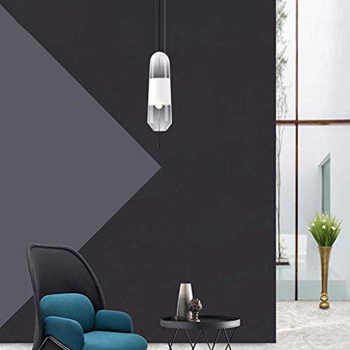 Candelabro creativo nórdico de techo con esfera de vidrio para pasillo 5