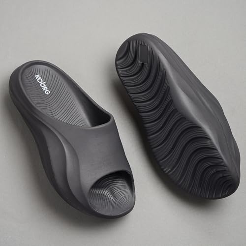 Image of KOBURG Milan Slides for Men| Stylish Trending | Comfortable | Super soft | Lightweight | EVA Sole | Casual Slider | Slippers | Flip Flops for Men KF-484