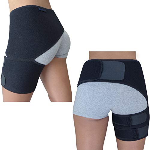 Hip Brace for Sciatica Pain Relief Groin Thigh Hamstring Compression