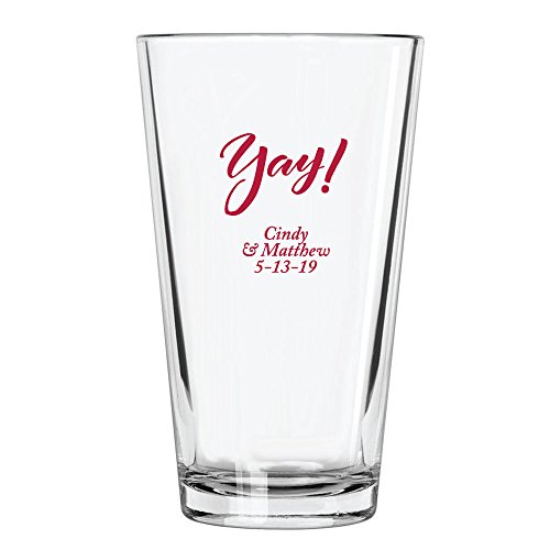 Vasos Personalizados Rojos Impresos 12 Unidades