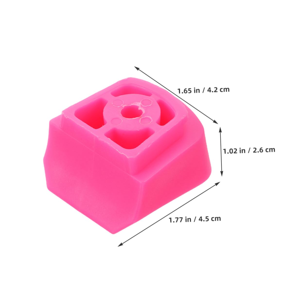 TOYANDONA 2Pcs Inline Skates Brake Block Replacement for Non Slip Roller Skate Toe Stops with Quick Braking Design and Fastening System Durable Compatible