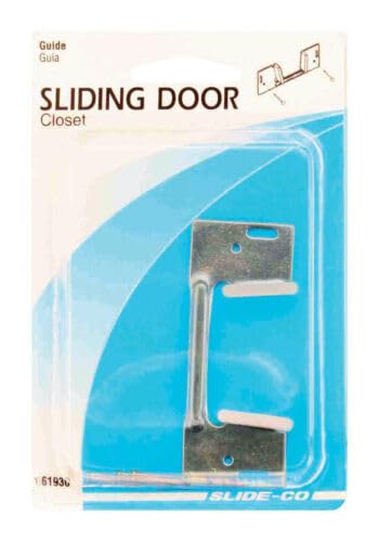 Replacement For Compatible WithPrime-Line 161930 Silver Steel Universal Pocket Door Slide Guide 3-1/4 L in. miniatura 1