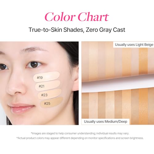 Image of COSNORI PDRN True Tone BB Cream 19 True Fair - Fair Ivory with Neutral Undertones, No Gray Cast, Soothing Formula with Camellia PDRN, Long Lasting Natural Coverage, Korean BB Cream, 1.18 Fl Oz