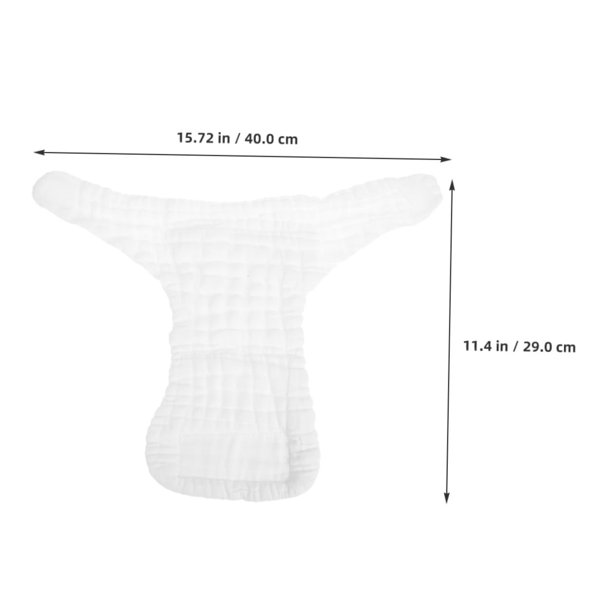 Healeved Reusable Baby Diapers 5 Pack Soft Cotton Nappy Inserts Newborn to Toddler Diapers Newborn Baby Nappy Liners Insert