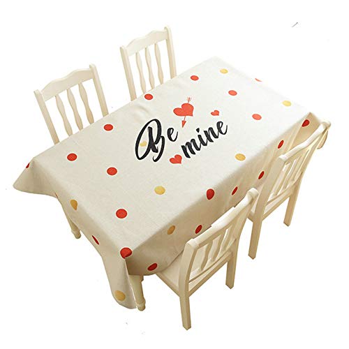 Couverture moderne blanche en coton Be Mine pour table et déco - 2