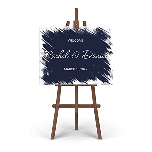 Panneau de cérémonie mariage élégant en calligraphie haut de gamme