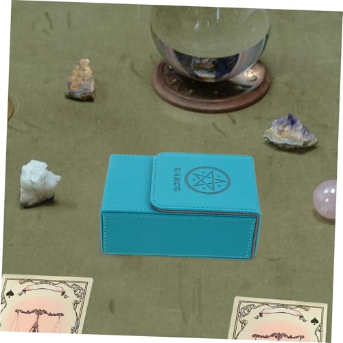 Caja de Almacenamiento para Tarot de 5 Piezas en Cuero Caja de Almacenamiento para Tarot de 5 Piezas en Cuero