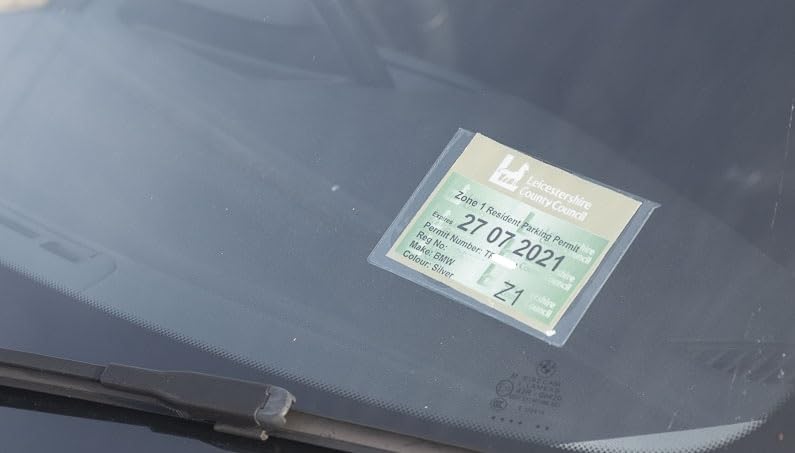 5 Portabollo Auto Per Parabrezza - Porta Biglietti Parcheggio Trasparenti E Impermeabili, 10x8cm - Foto 11