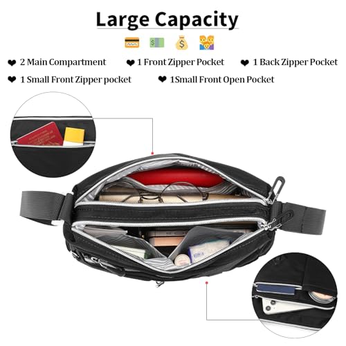 SENDFEN Shoulder Handbag for Women Ladies Crossbody Purse Roomy Multiple Pockets Bag Fashion Women Bags2