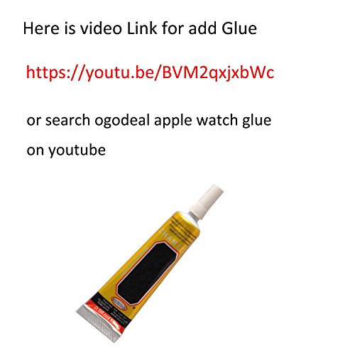 Ogodeal LCD Screen and Digitizer Assembly Replacement Repair Kit for Apple Watch Series 1 A1803 and (1st generation) A1554 42mm Sapphire Crystal Version with Repair Tool Set - Thumbnail 4