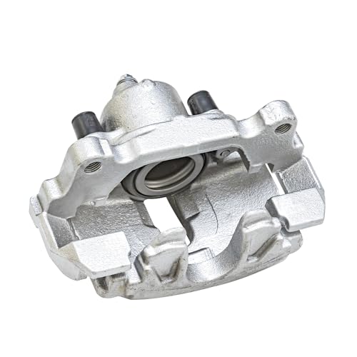 Image of Detroit Axle - Front Left Brake Caliper for Audi A1 A3 TT RS TTS Quattro VW Bora Jetta Beetle CC Eos Golf GTI Passat, Driver Side Disc Brake Caliper w /Bracket Replacement